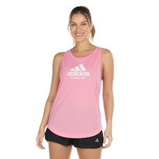 Camiseta Regata adidas Logo Running - Feminina