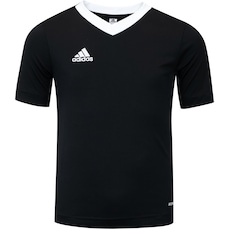 Camiseta Infantil adidas Manga Curta Entrada 22