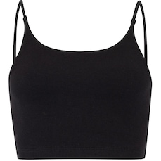 Top Fitness sem Bojo Oxer Baixa Sustentação Alças Cotton - Adulto