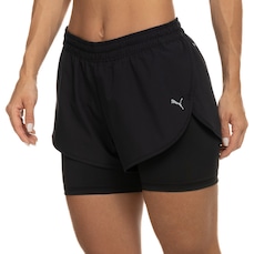 Short Feminino Puma Dry Cell 2 In 1 Run