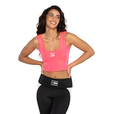 Top Cropped Feminino Puma Prime Summer Squeeze
