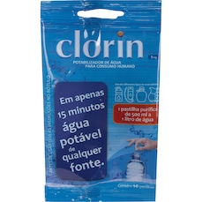 Clorin 1mg Nautika 6 Cartelas com 10 Unidades cada