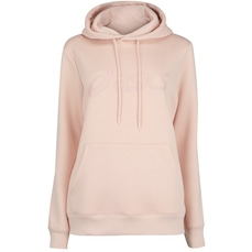 Blusa de Moletom Feminina ASICS com Capuz Canguru e Fleece