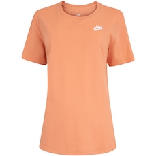 Camiseta Feminina Nike Manga Curta Sportswear Club