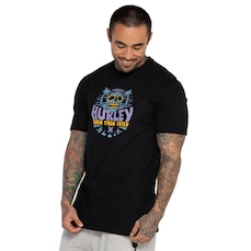 Camiseta Masculina Hurley Manga Curta Silk Catrina