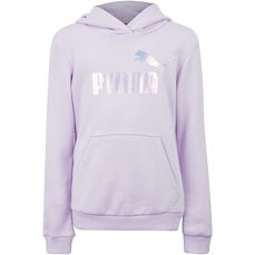 Blusão Infantil Puma com Capuz Nova Shine Logo