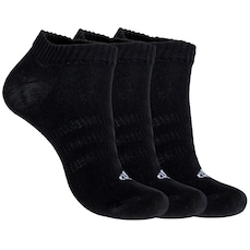 Kit de Meias Cano Curto adidas Sportswear No Show com 3 pares - Adulto