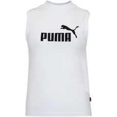 Camiseta Regata Feminina Puma Slim Logo ESS