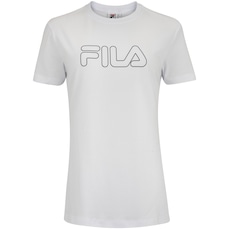 Camiseta Feminina Fila Manga Curta Basic Outline