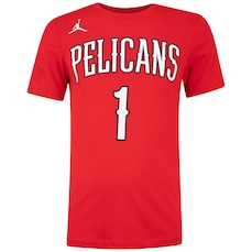 Camiseta New Orleans Pelicans NBA Jordan Nike Statement Masculina