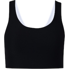 Top Fitness Sem Bojo Lauf Baixa Sustentação Line Double Colors - Adulto