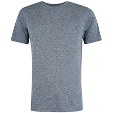 Camiseta Masculina Oxer Manga Curta Malha Mescla Basic