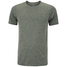 Camiseta Masculina Oxer Manga Curta Malha Mescla Basic