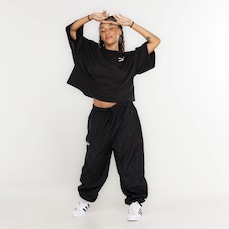 Blusa Cropped Feminina Puma Classics Oversized