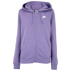 Jaqueta Feminina Nike com Capuz Sportswear Club FLC FZ