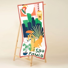 Toalha de Natação Oxer Estampada