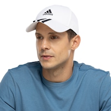 Boné Aba Curva adidas Strapback Baseball 3 Listras - Adulto