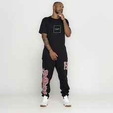 Camiseta Huf Manga Curta Essentials Box Logo