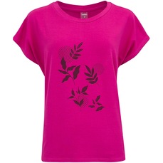 Camiseta Feminina Oxer Manga Curta Solar Estampada