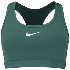 Top Fitness com Bojo Nike Média Sustentação Swoosh Sport