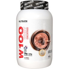 Whey Protein Nutrata Double Concentrado - Chocolate - 900g