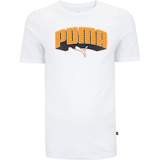 Camiseta Masculina Puma Manga Curta Graphics Hip Hop