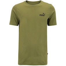 Camiseta Masculina Puma Manga Curta Essentials Small Logo