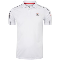 Camisa Polo Masculina Fila Manga Curta Tennis Line