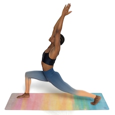 Tapete de Yoga Viva Zen CBB Viagem Aquarela 183x61 cm