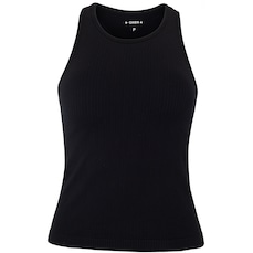 Camiseta Regata Feminina Oxer com Bojo Canelada Sem Costura