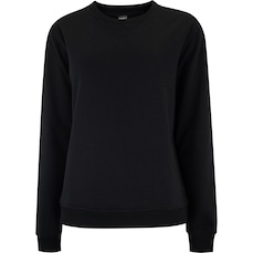 Blusa de Moletom Feminina Oxer Gola Careca Fleece