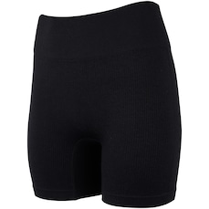 Short Feminino Oxer Canelado Sem Costura