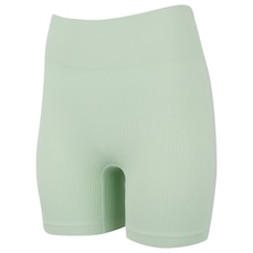 Short Feminino Oxer Canelado Sem Costura