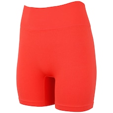 Short Feminino Oxer Canelado Sem Costura