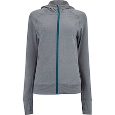 Jaqueta Feminina Oxer com Capuz Jogging com Bolso Seguro
