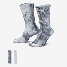 Kit de Meia Nike Cano Alto Everyday Plus Cush - Adulto - 2 Pares
