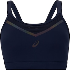 Top Fitness com Bojo Fixo ASICS Alta Sustentação Manta