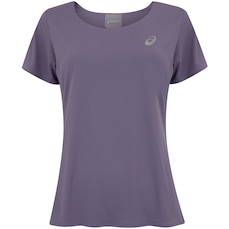 Camiseta Feminina ASICS Manga Curta Selada New