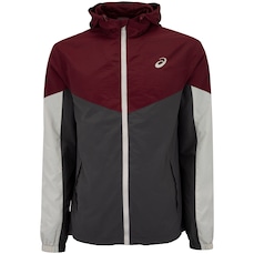 Jaqueta Masculina ASICS com Capuz Recortes