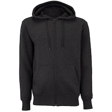 Jaqueta Masculina ASICS com Capuz Moletom Canguru com Fleece