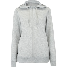 Jaqueta de Moletom Feminina ASICS com Capuz Canguru Fleece