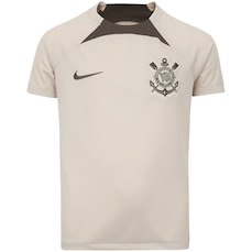 Camisa do Corinthians Nike Infantil Treino Torcedor