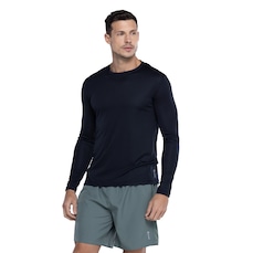 Camiseta Masculina Oxer Manga Longa Recortada
