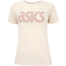 Camiseta Feminina ASICS Manga Curta Malha Cava Tradicional