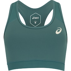Top Fitness com Bojo Removível ASICS Basic Logo Média Sustentação Adulto