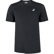 Camiseta Masculina ASICS Manga Curta Racket Recortada
