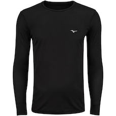 Camiseta Masculina Mizuno Manga Longa Nirvana New