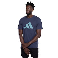 Camiseta Masculina adidas Manga Curta Essentials Logo