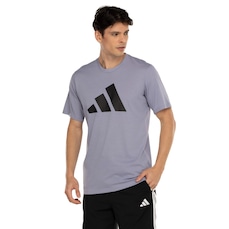 Camiseta Masculina adidas Manga Curta Essentials Logo