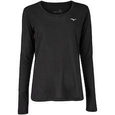 Camiseta Feminina Mizuno Manga Longa Nirvana F